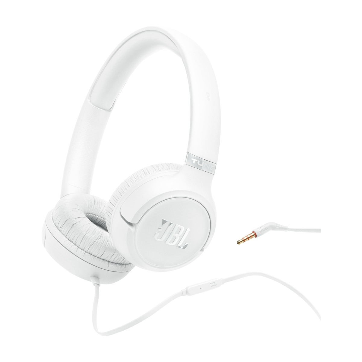 JBL Tune 530 hovedtelefoner med ledning, hvid billede 3