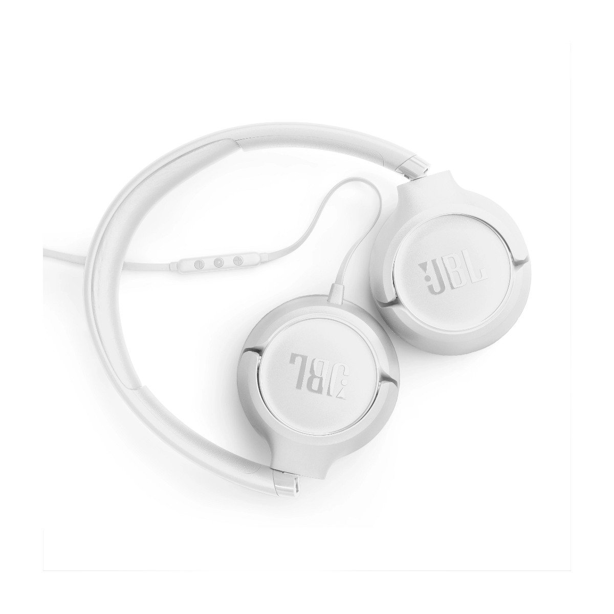JBL Tune 530C hovedtelefoner med ledning, hvid billede 4