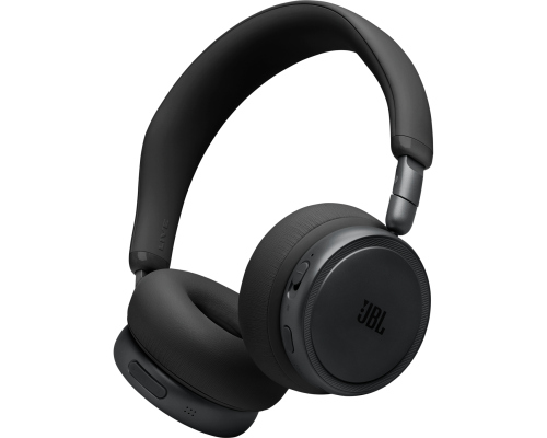 JBL Live 680NC trådløse on-ear ANC-hovedtelefoner, sort billede 2