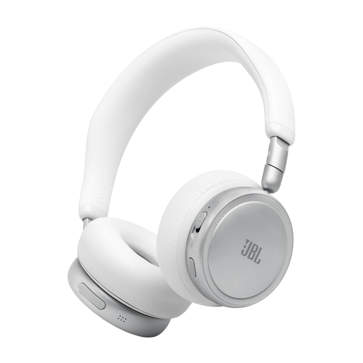 JBL Live 680NC trådløse on-ear ANC-hovedtelefoner, hvid billede 1