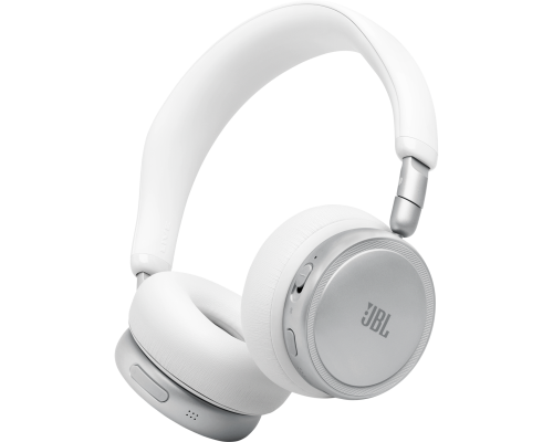 JBL Live 680NC trådløse on-ear ANC-hovedtelefoner, hvid billede 2