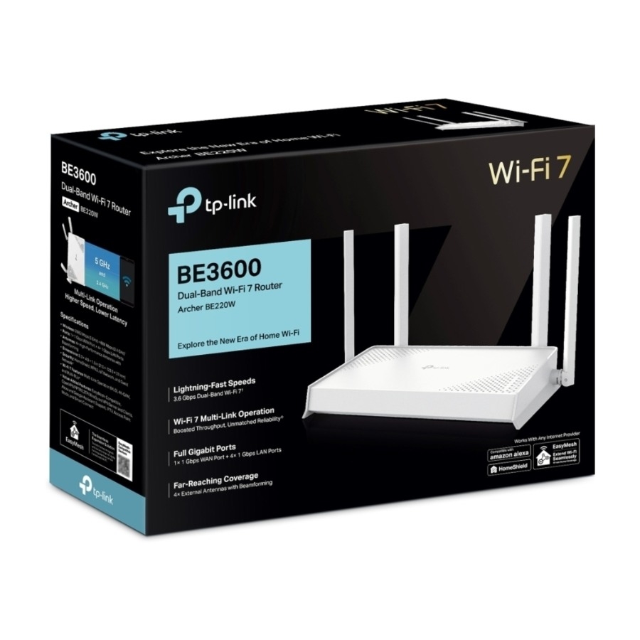 TP-Link Archer BE220W BE3600 Wi-Fi 7 router billede 6