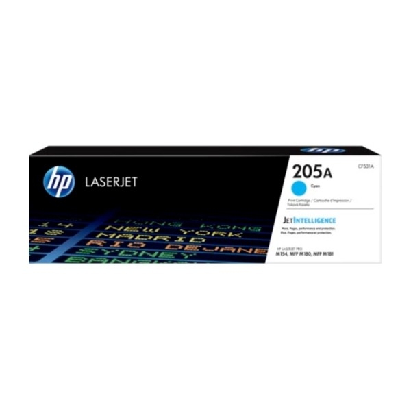 HP 205A (CF531A), cyan toner billede 1