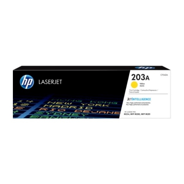 HP 203A, gul toner billede 1
