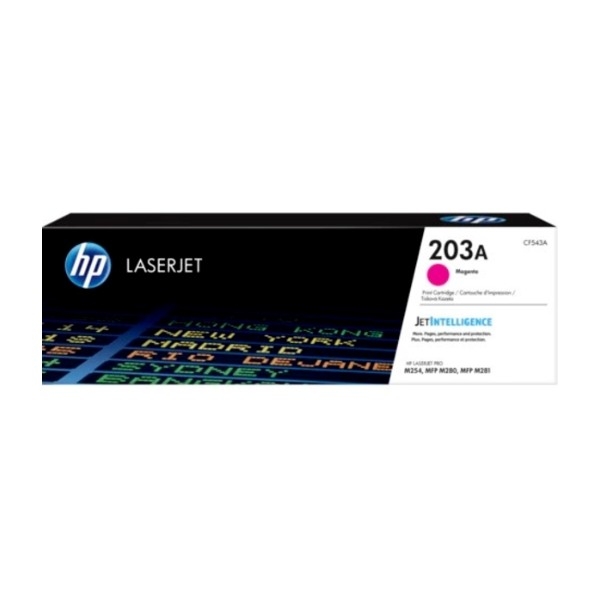 HP 203A, magenta toner billede 1