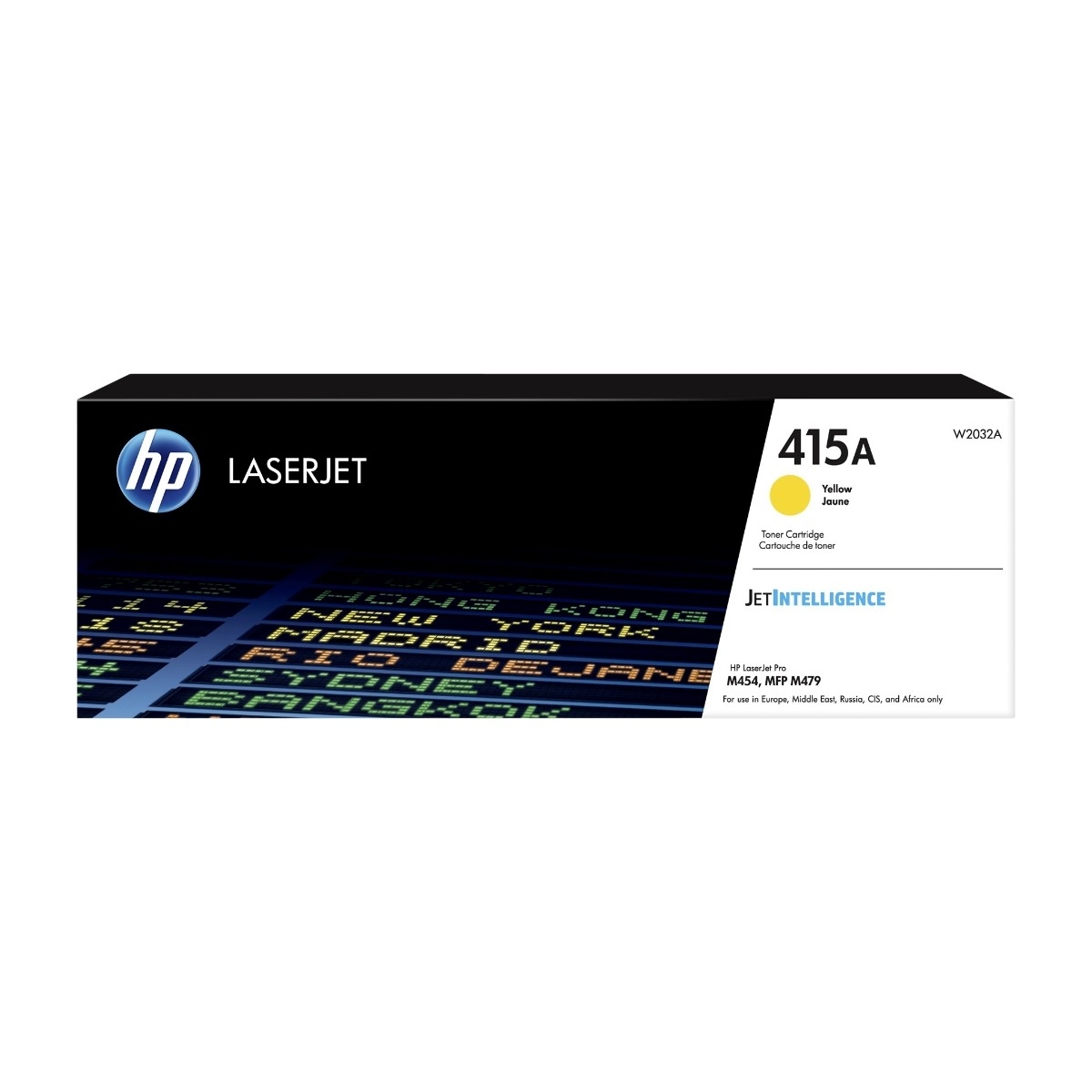 HP LaserJet 415A, gul toner billede 1