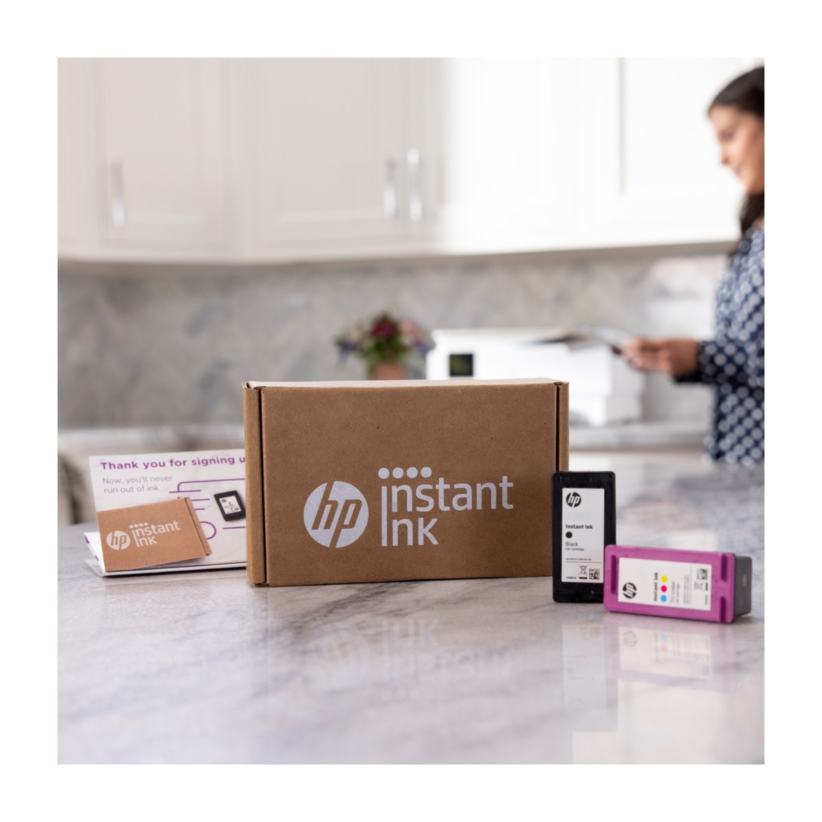 HP 912XL, magenta blækpatron 3yl82ae billede 3
