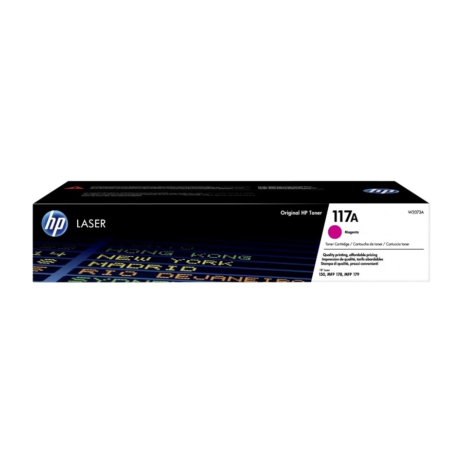 HP Clj 117A, magenta Laserjet toner w2073a billede 4