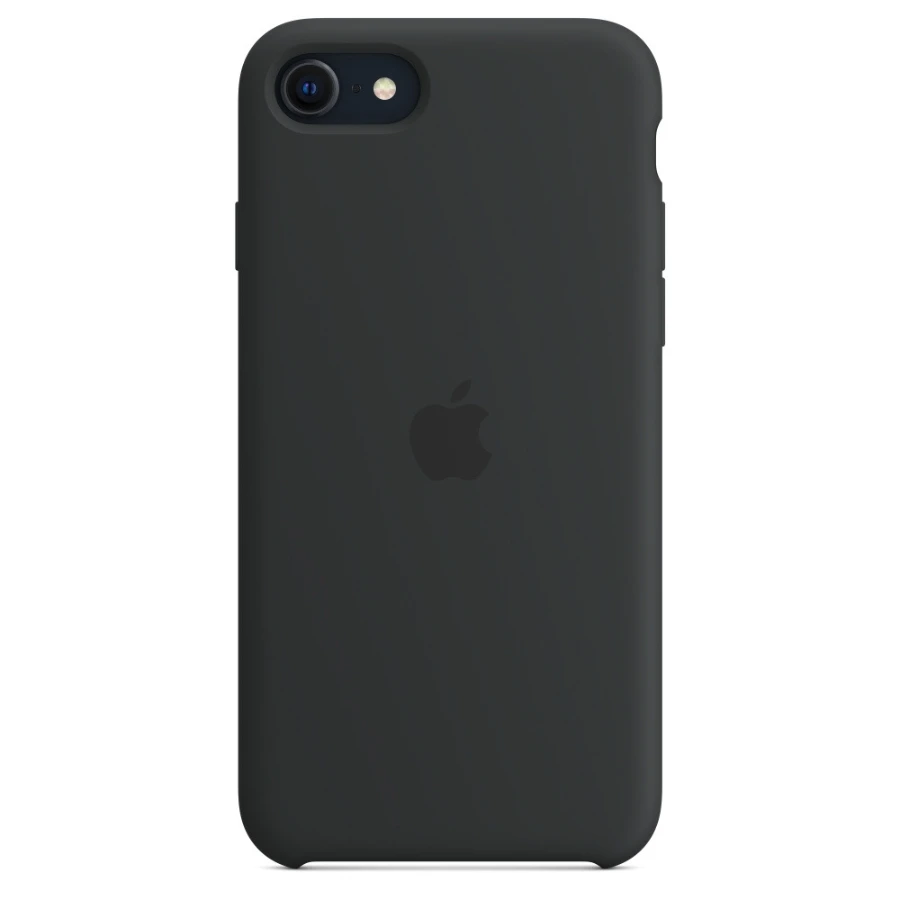 Apple iPhone SE 2022 silikone-etui, Midnat billede 2