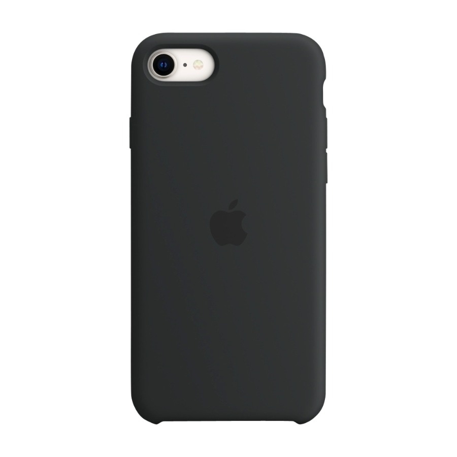 Apple iPhone SE 2022 silikone-etui, Midnat billede 1