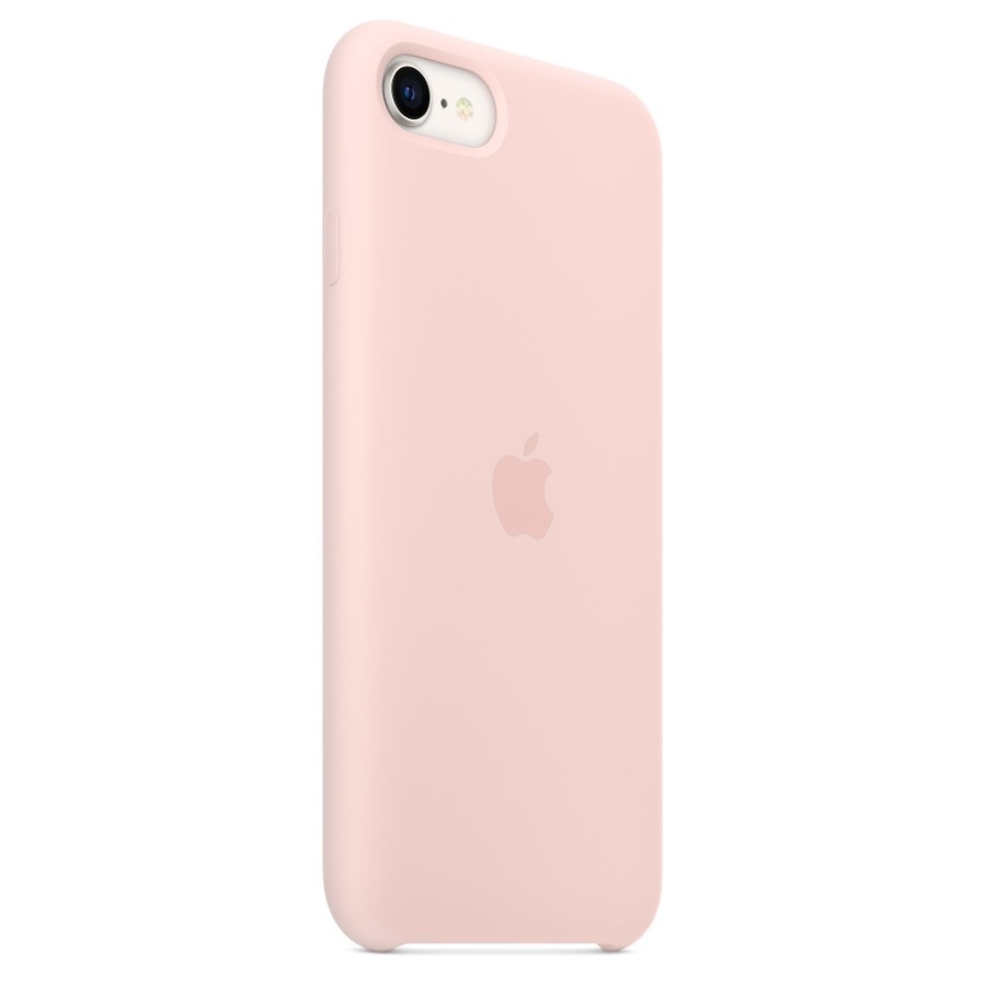 Apple iPhone SE 2022 silikone-etui Støvet, rosa billede 4