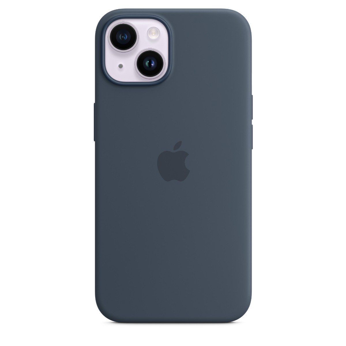 Apple iPhone 14 silikone-etui MagSafe stormblå billede 2