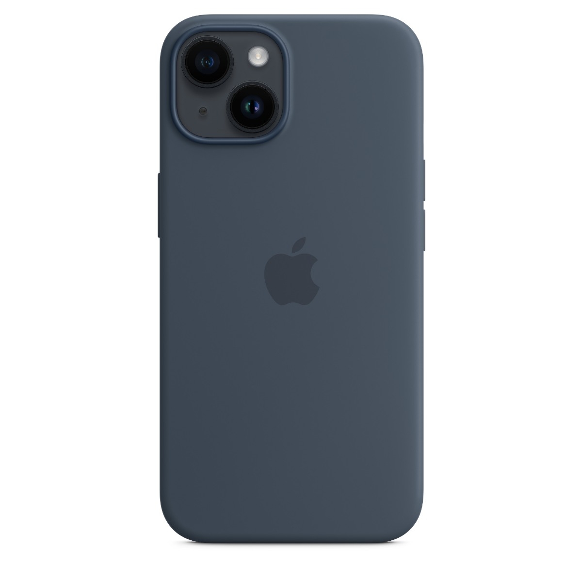 Apple iPhone 14 silikone-etui MagSafe stormblå billede 3