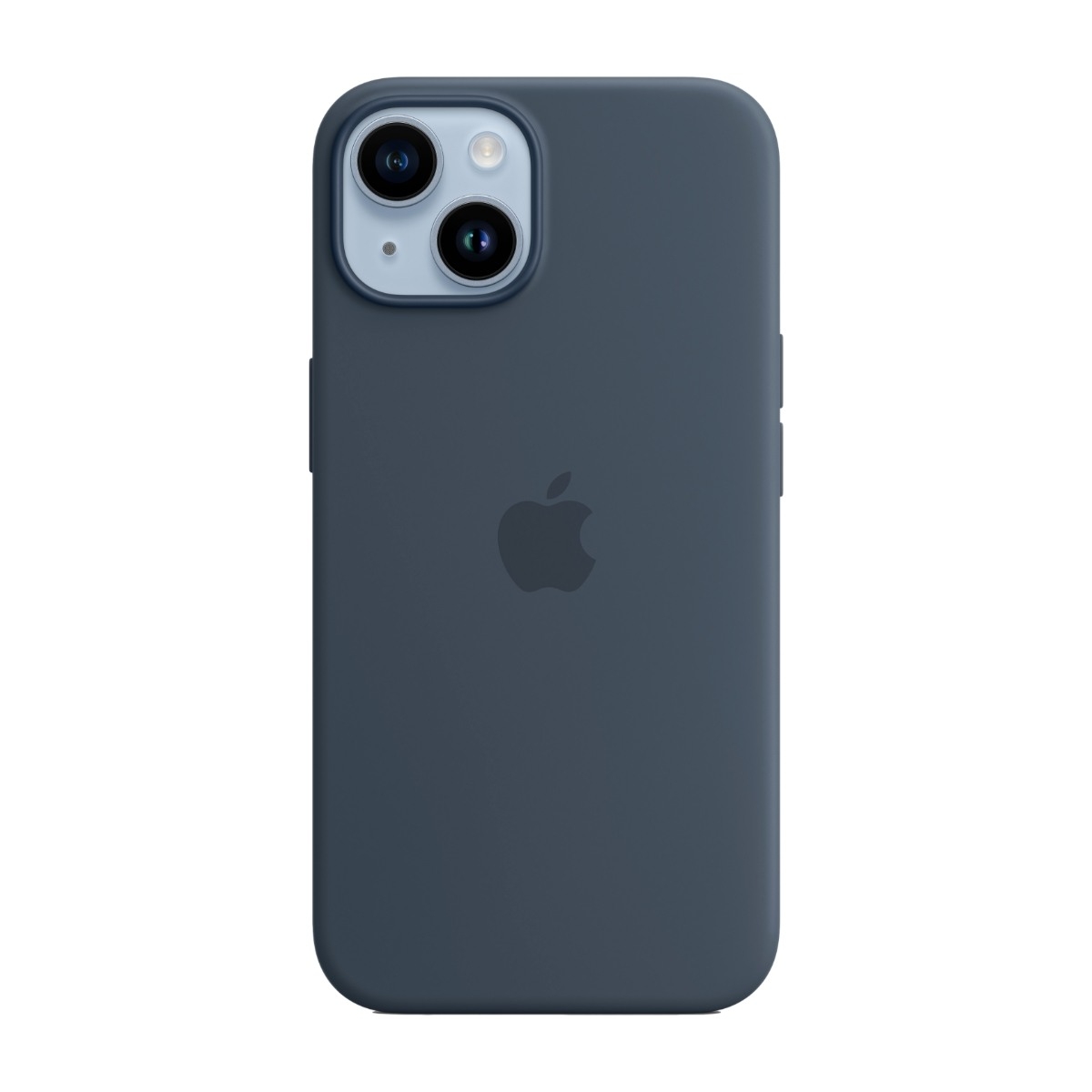 Apple iPhone 14 silikone-etui MagSafe stormblå billede 1