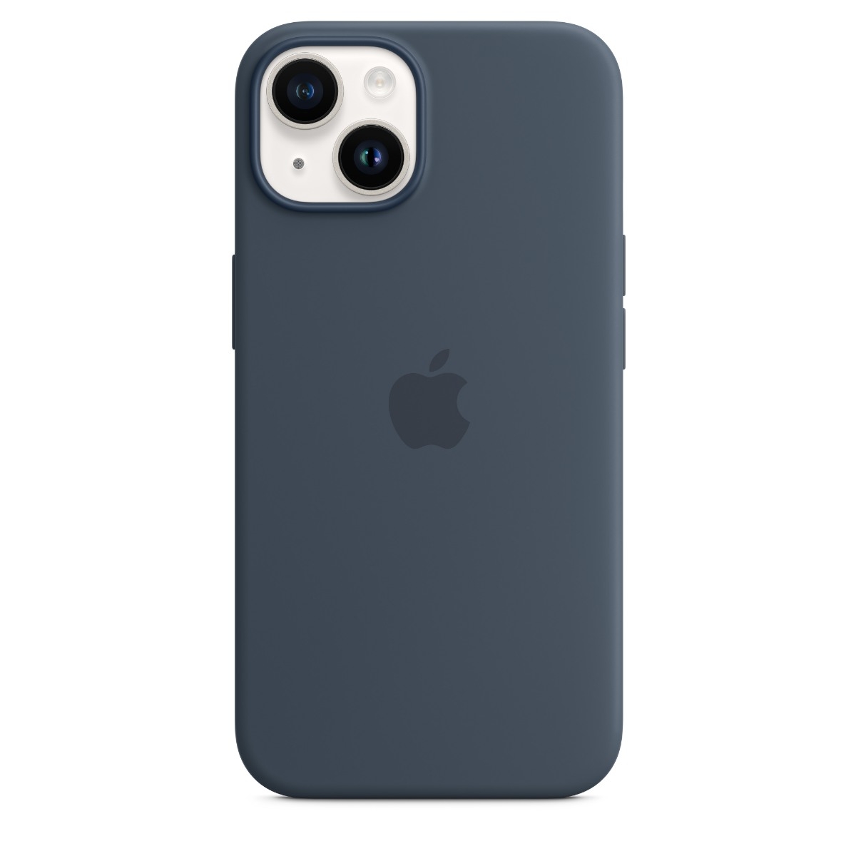 Apple iPhone 14 silikone-etui MagSafe stormblå billede 4