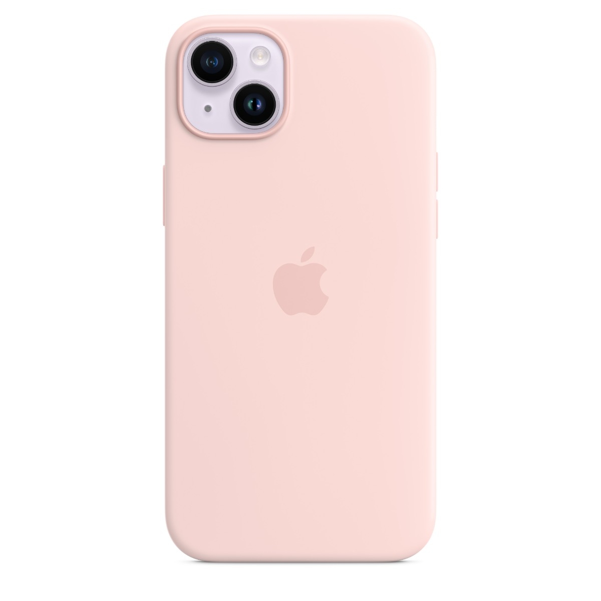 Apple iPhone 14 Plus silikone-etui MagSafe Støvet, rosa billede 2