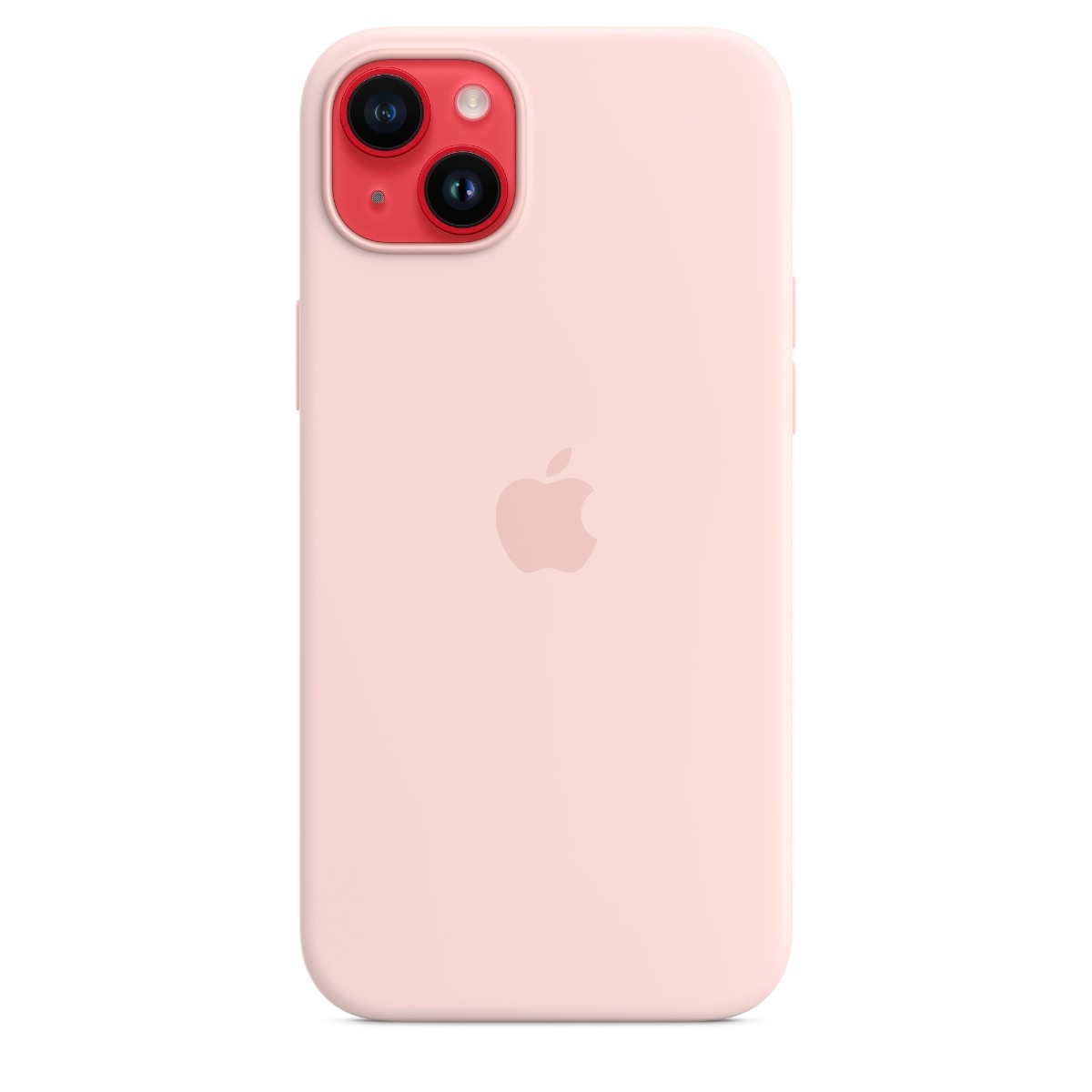Apple iPhone 14 Plus silikone-etui MagSafe Støvet, rosa billede 4