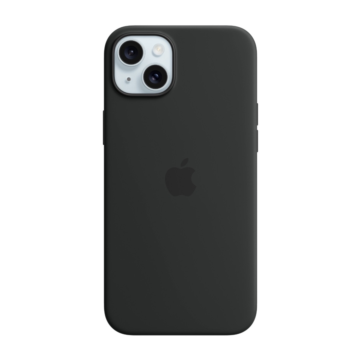 Apple iPhone 15 Plus silikone-etui MagSafe, sort billede 1