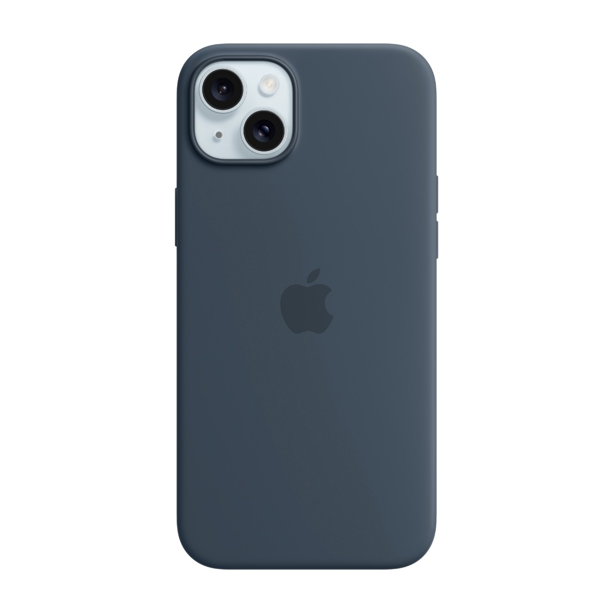 Apple iPhone 15 Plus silikone-etui MagSafe stormblå billede 1