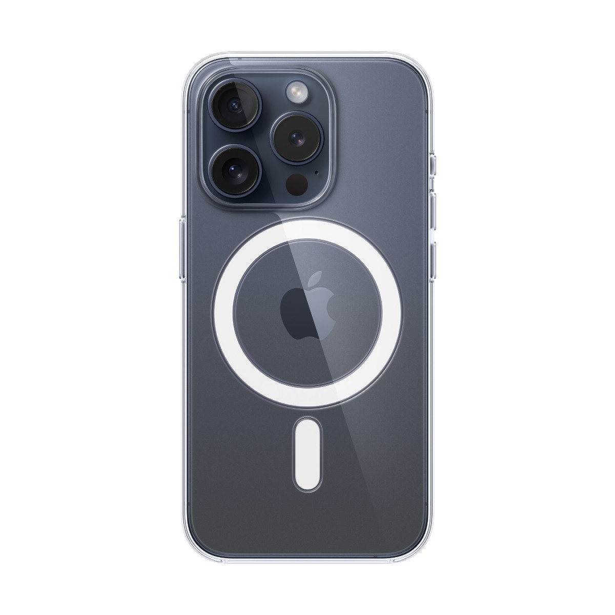 Apple iPhone 15 Pro, gennemsigtigt etui Magsafe billede 3