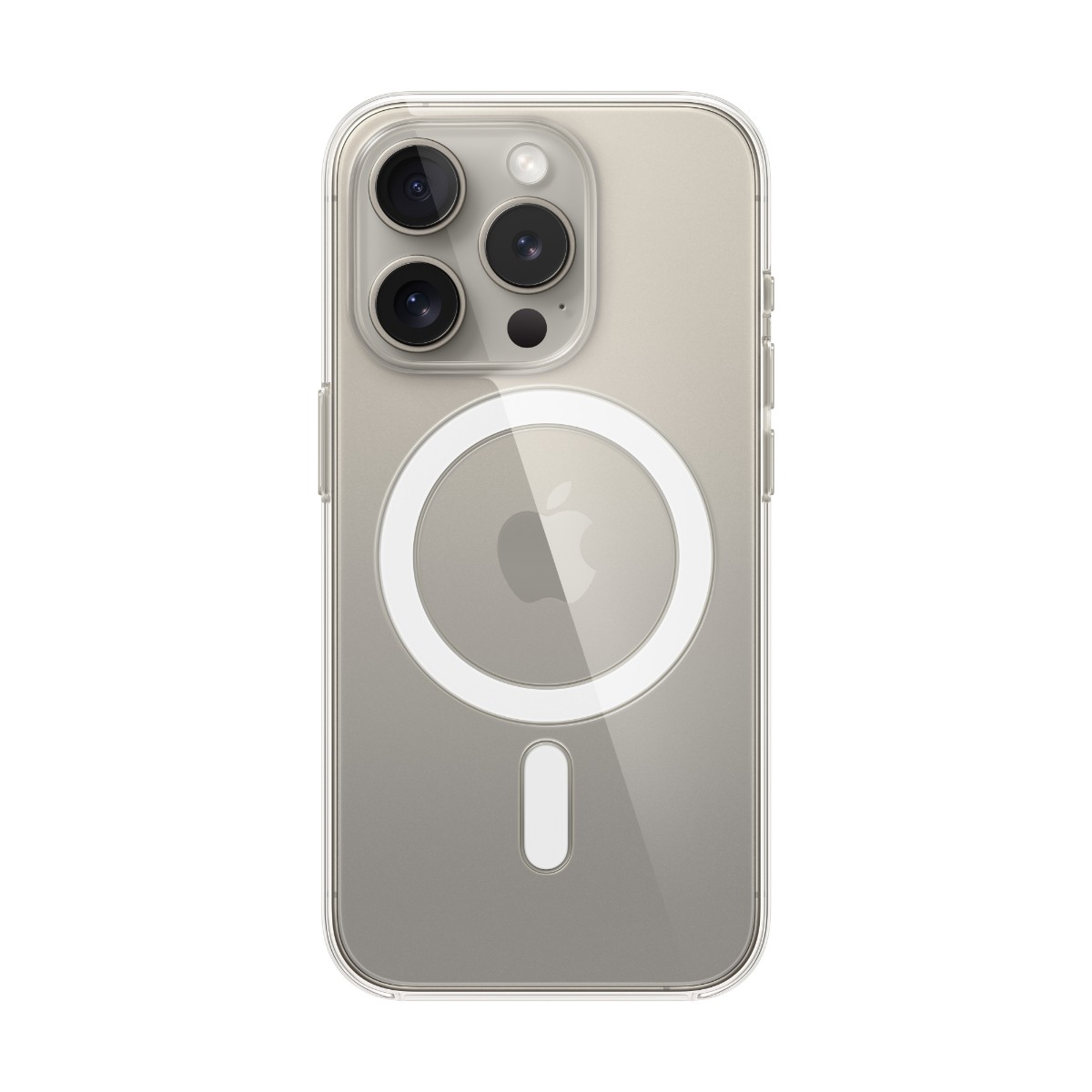 Apple iPhone 15 Pro, gennemsigtigt etui Magsafe billede 4