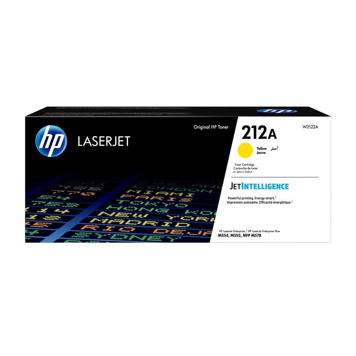 HP 212A Laserjet tonerpatron, gul 4,5k billede 1