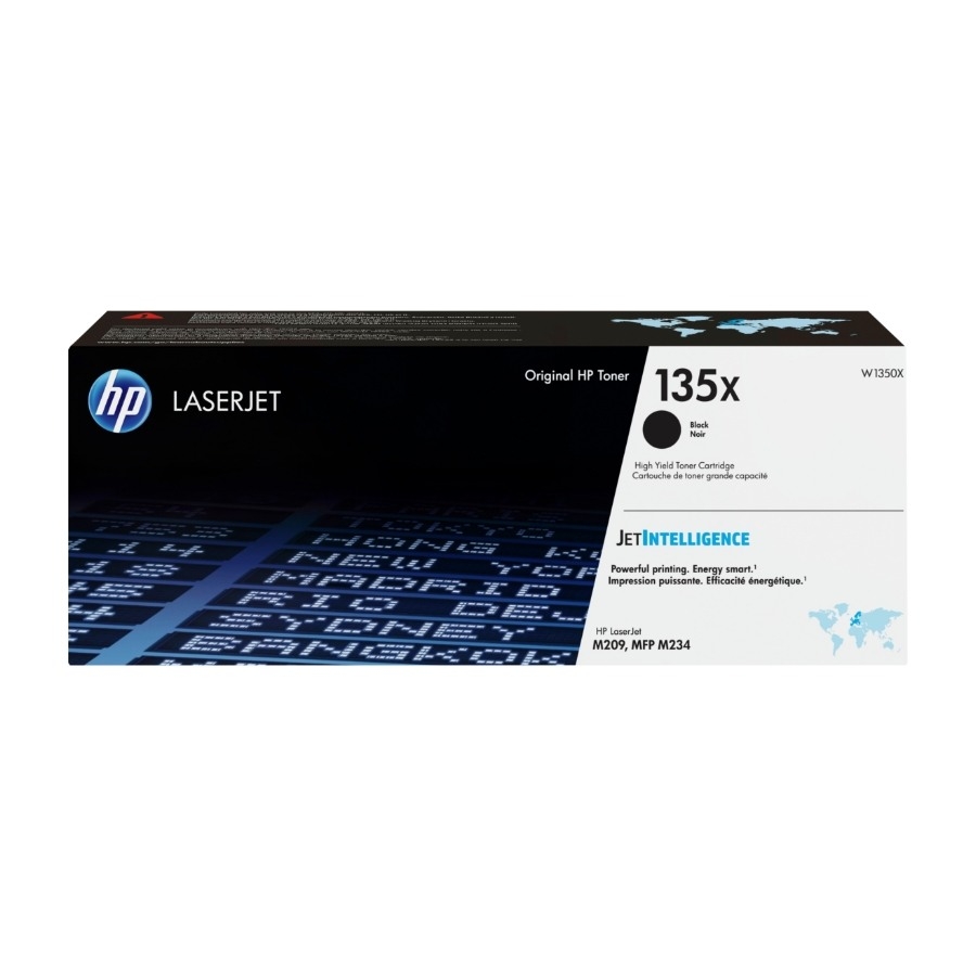 HP 135X LaserJet toner, sort billede 3