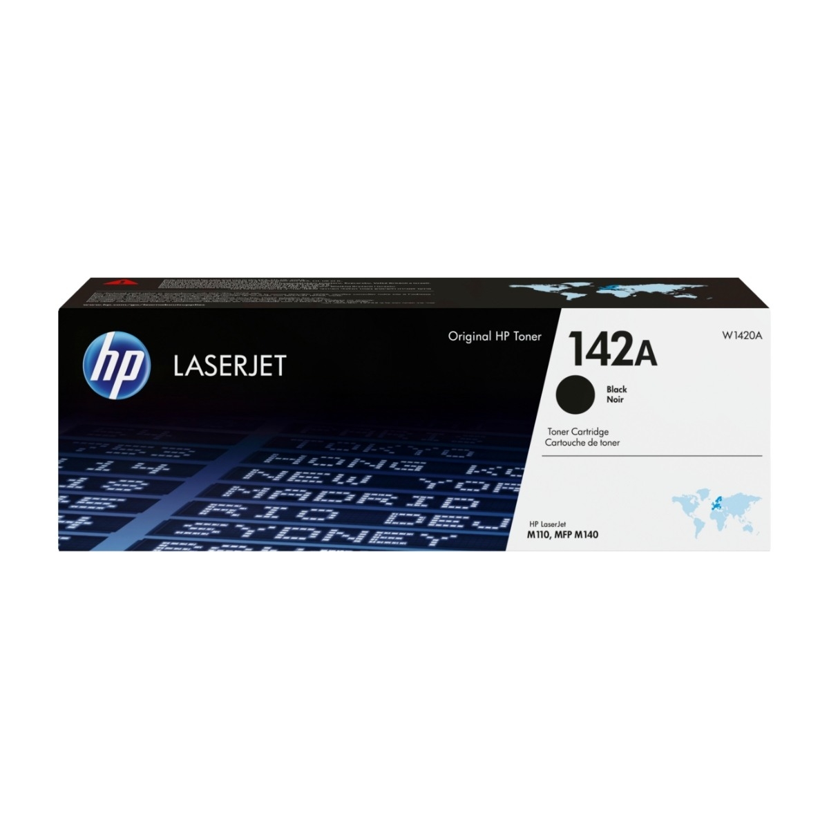 HP 142A, sort Original Laserjet tonerpatron billede 1