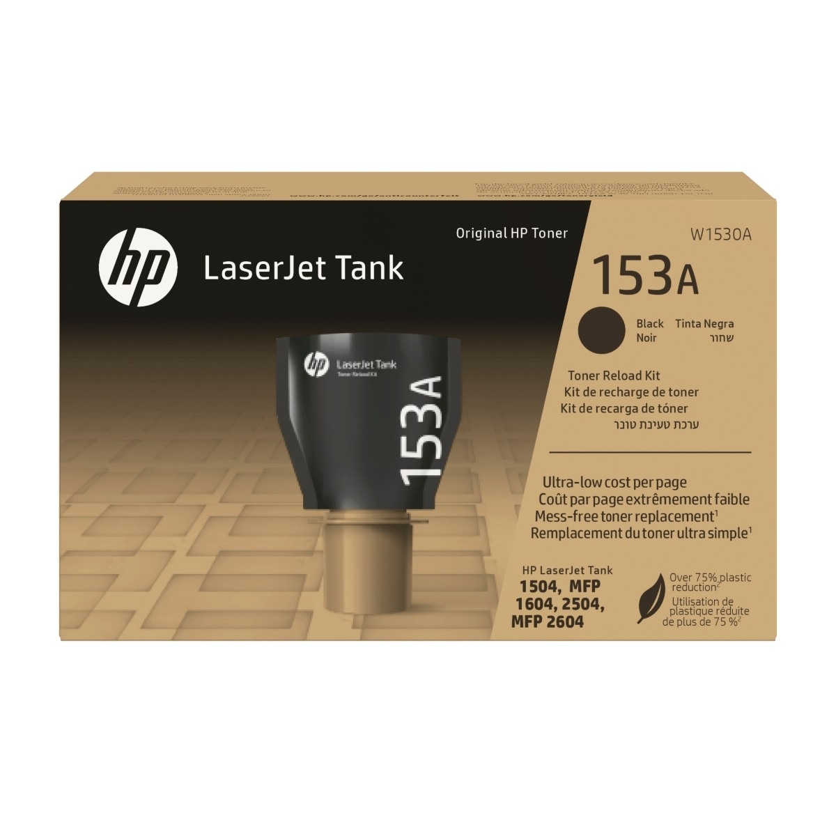 HP HP153A, sort Laserjet Tank toner 2,5k billede 1