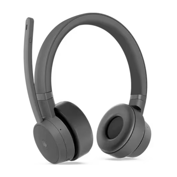 Lenovo Go trådløst ANC headset stormgrå billede 3