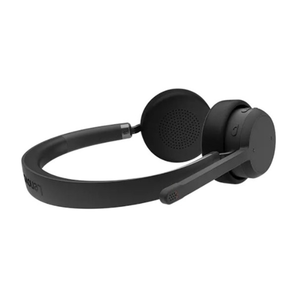 Lenovo WL Stereo trådløst headset, sort billede 2