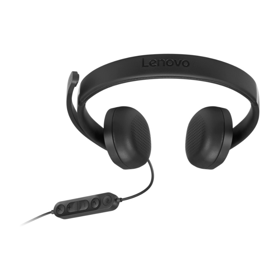 Lenovo VoIP Headset 5000 Kablet Headset, sort billede 4