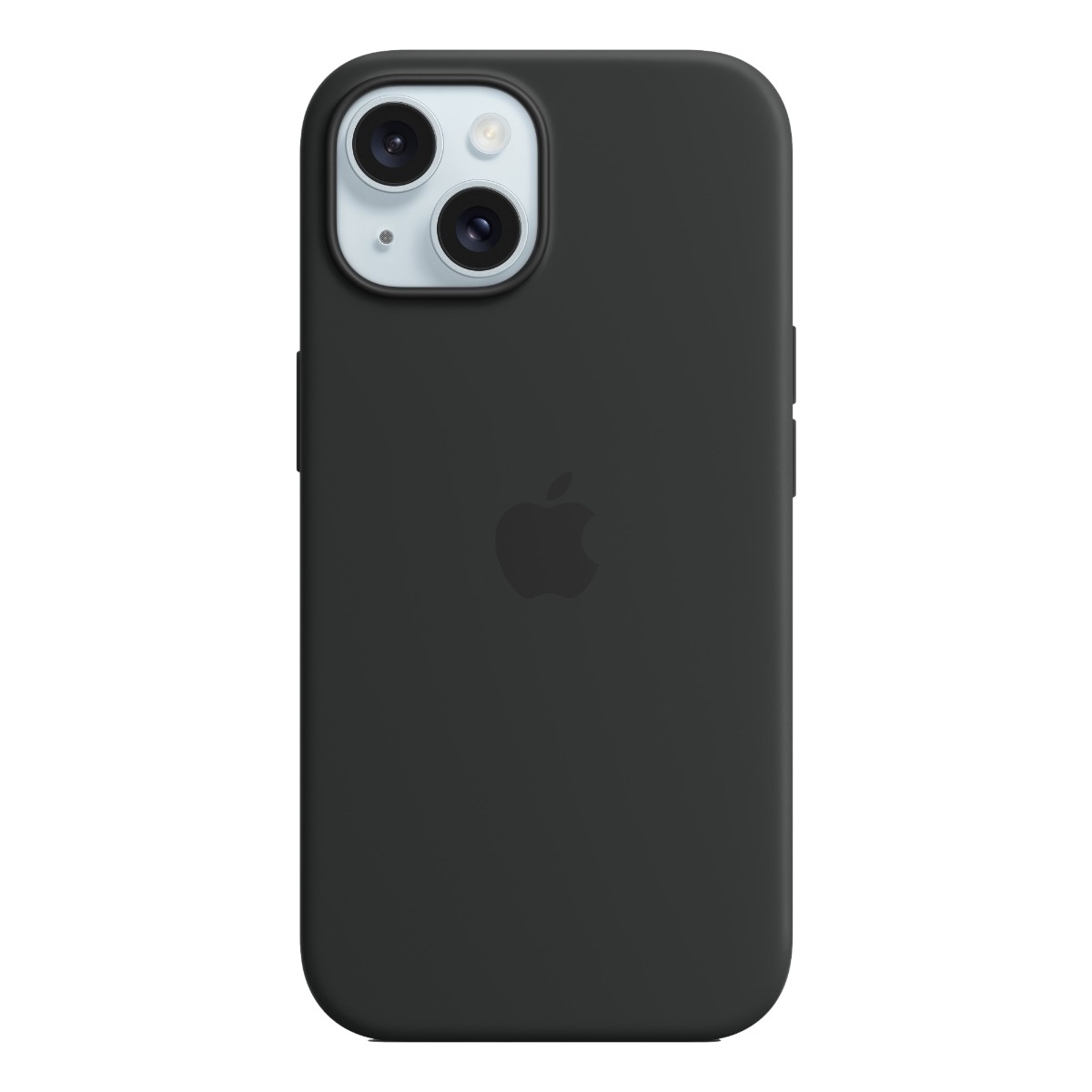 Apple iPhone 15 silikone-etui MagSafe, sort billede 1