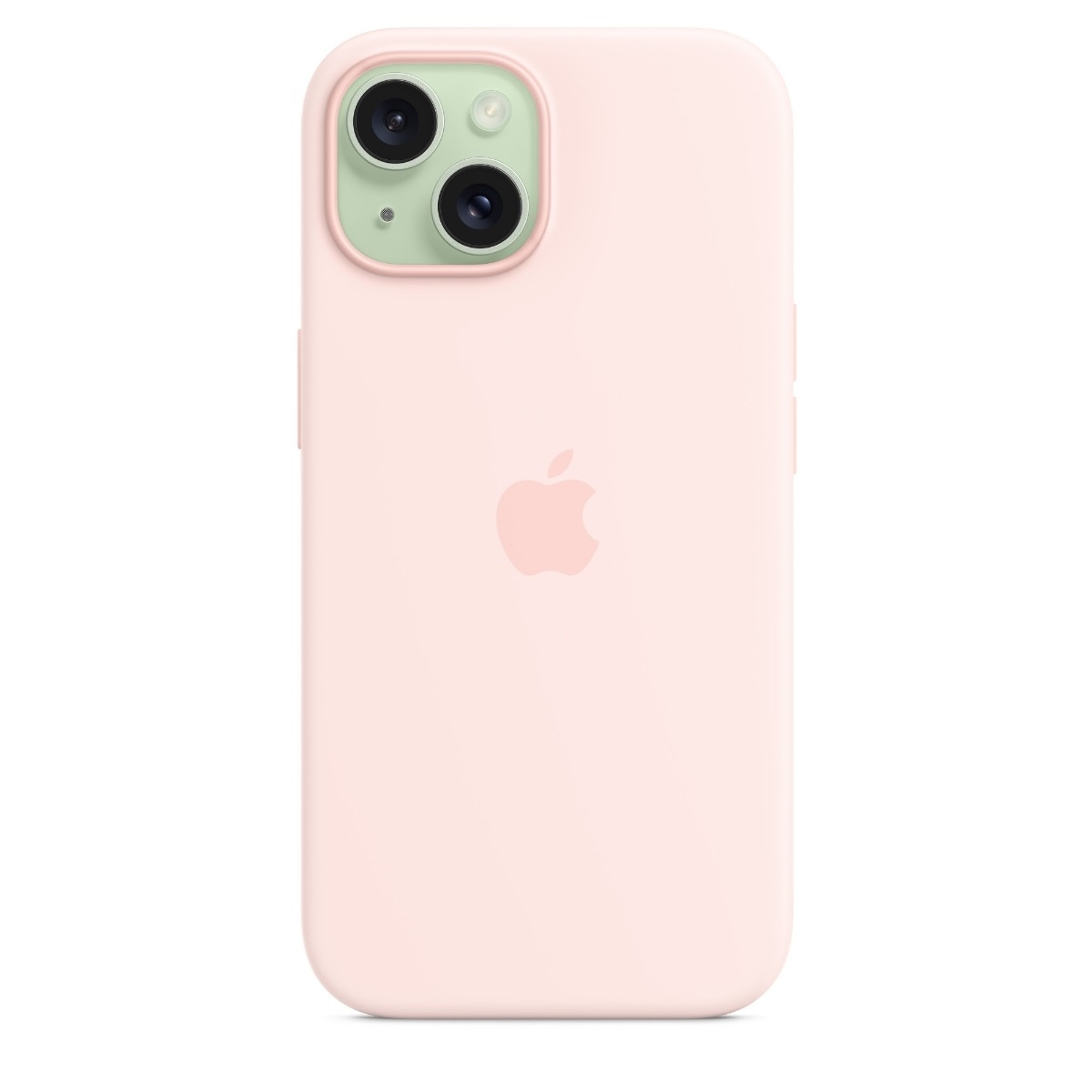 Apple iPhone 15 silikone-etui MagSafe Sart, lyserød billede 4