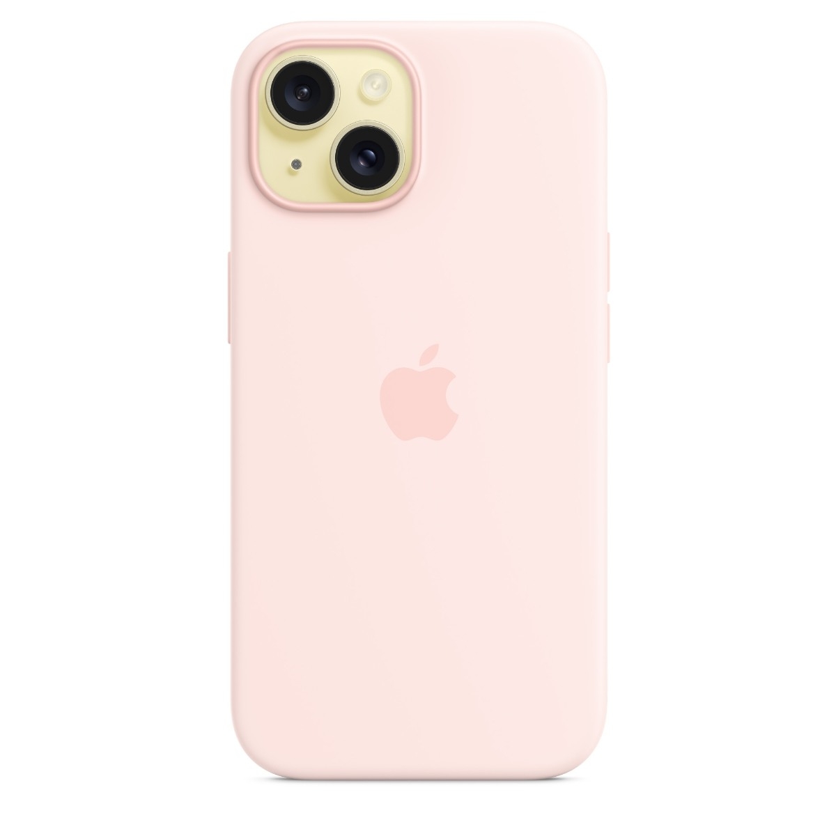Apple iPhone 15 silikone-etui MagSafe Sart, lyserød billede 3