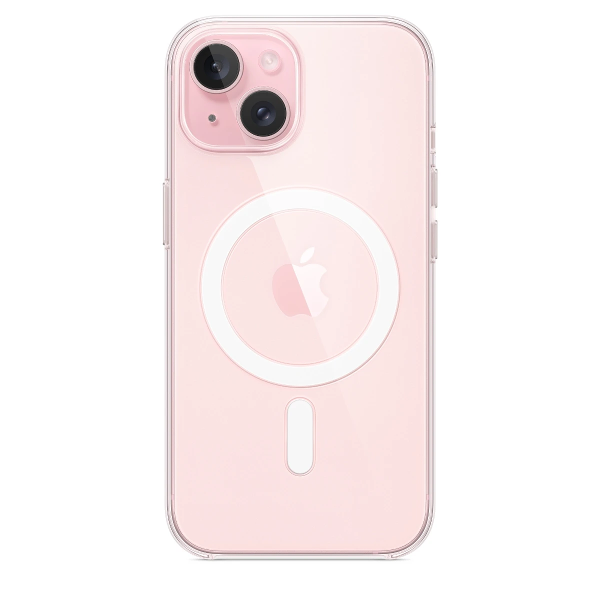 Apple iPhone 15, gennemsigtigt etui Magsafe billede 3
