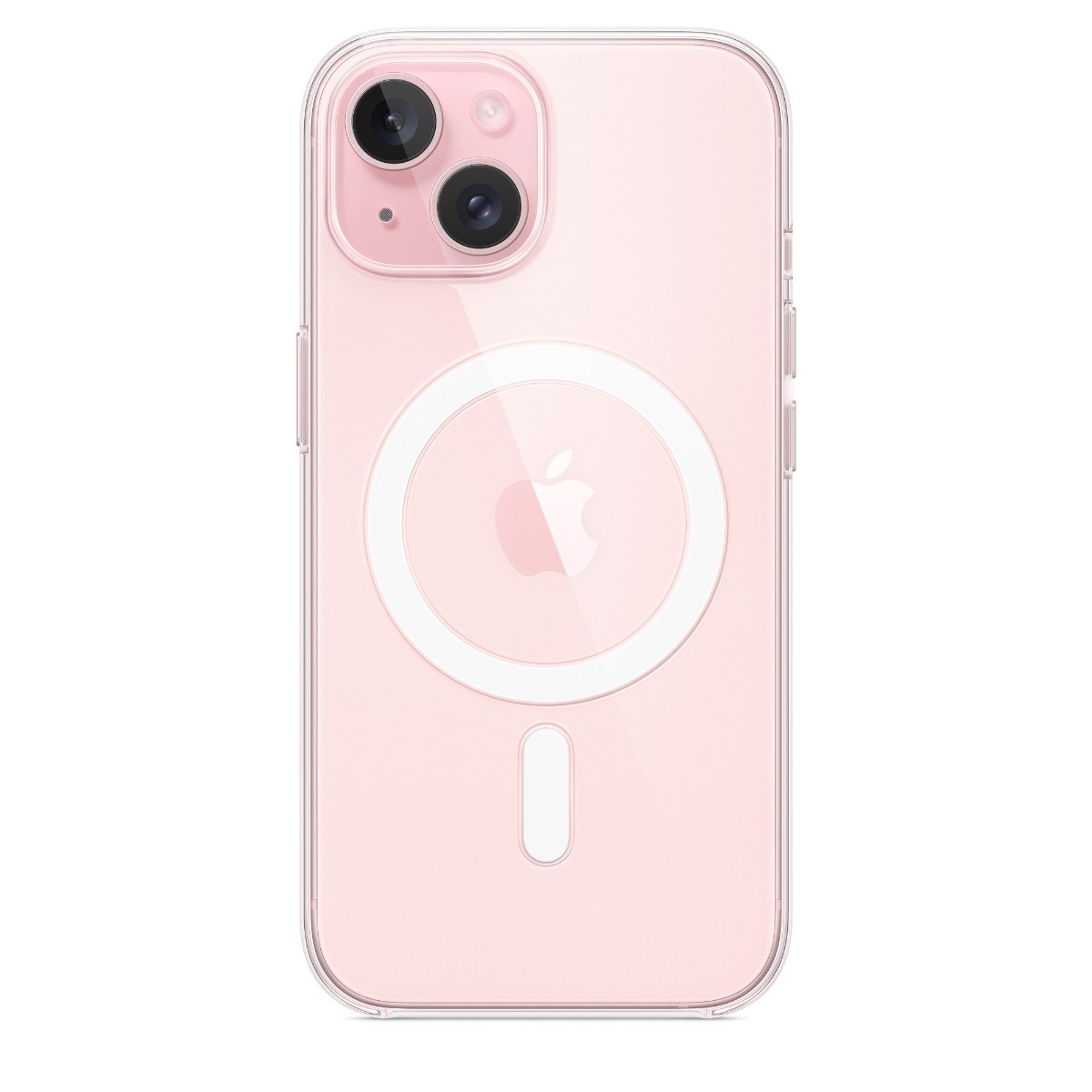 Apple iPhone 15, gennemsigtigt etui Magsafe billede 2