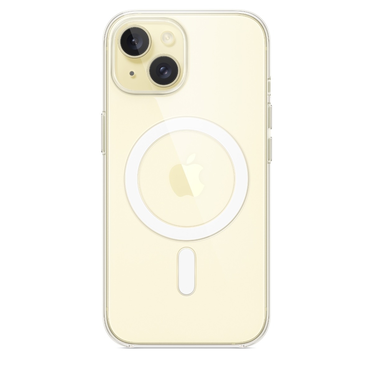 Apple iPhone 15, gennemsigtigt etui Magsafe billede 4