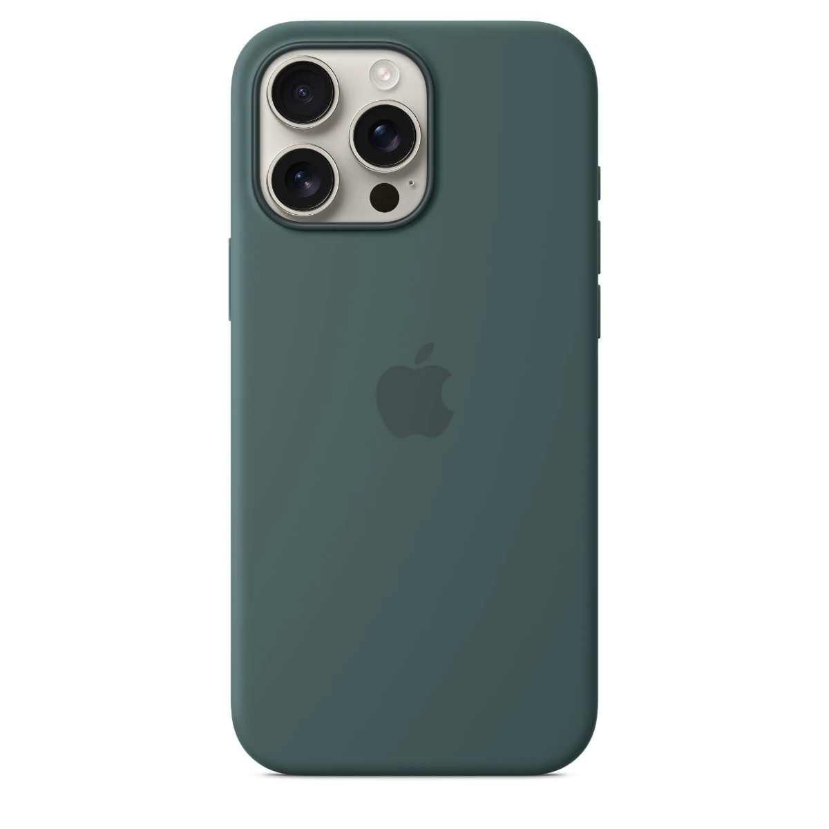 Apple iPhone 16 Pro Max silikone-etui MagSafe, Søgrøn billede 2