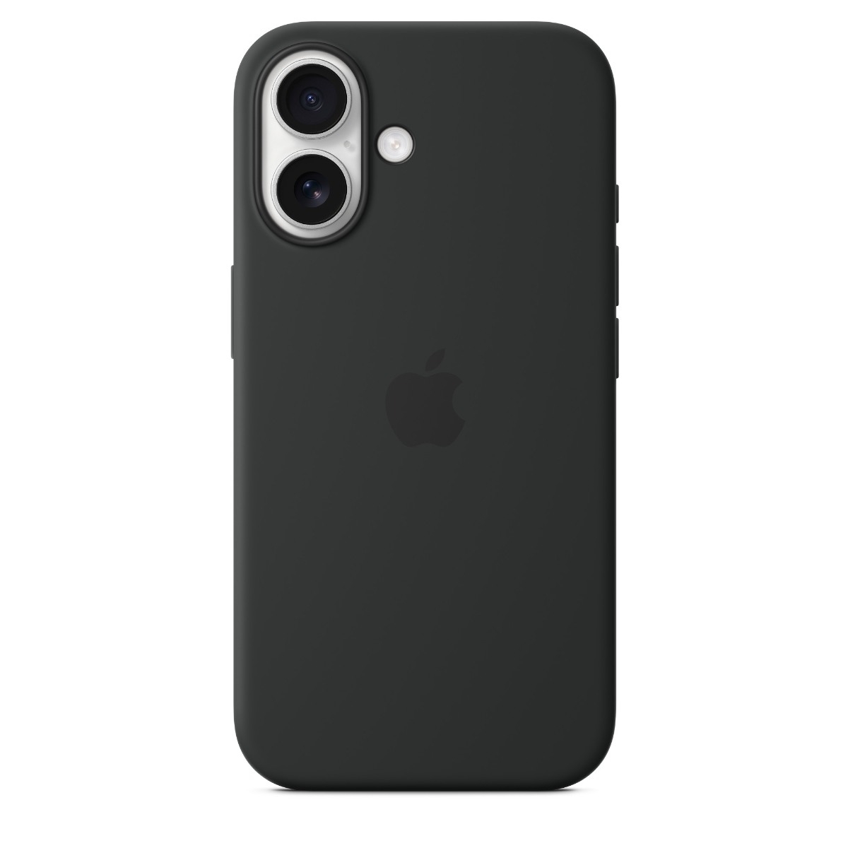 Apple iPhone 16 silikone-etui MagSafe, sort billede 4