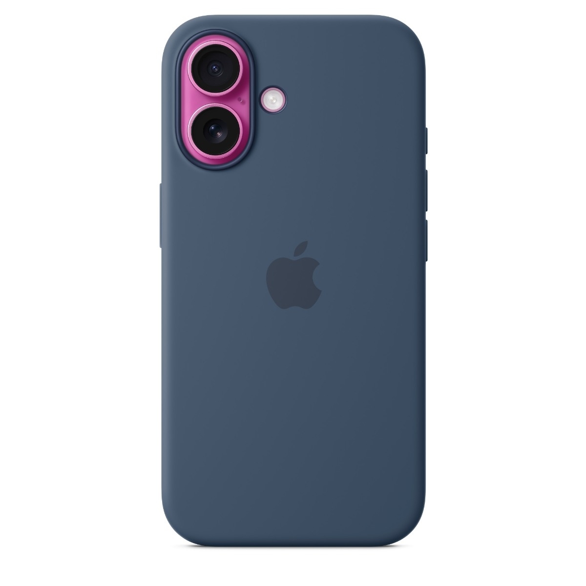 Apple iPhone 16 silikone-etui MagSafe, Denimblå billede 3