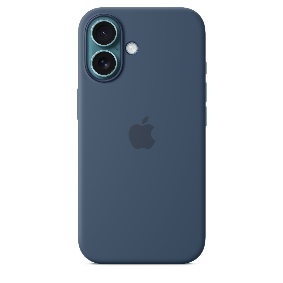 Apple iPhone 16 silikone-etui MagSafe, Denimblå billede 2