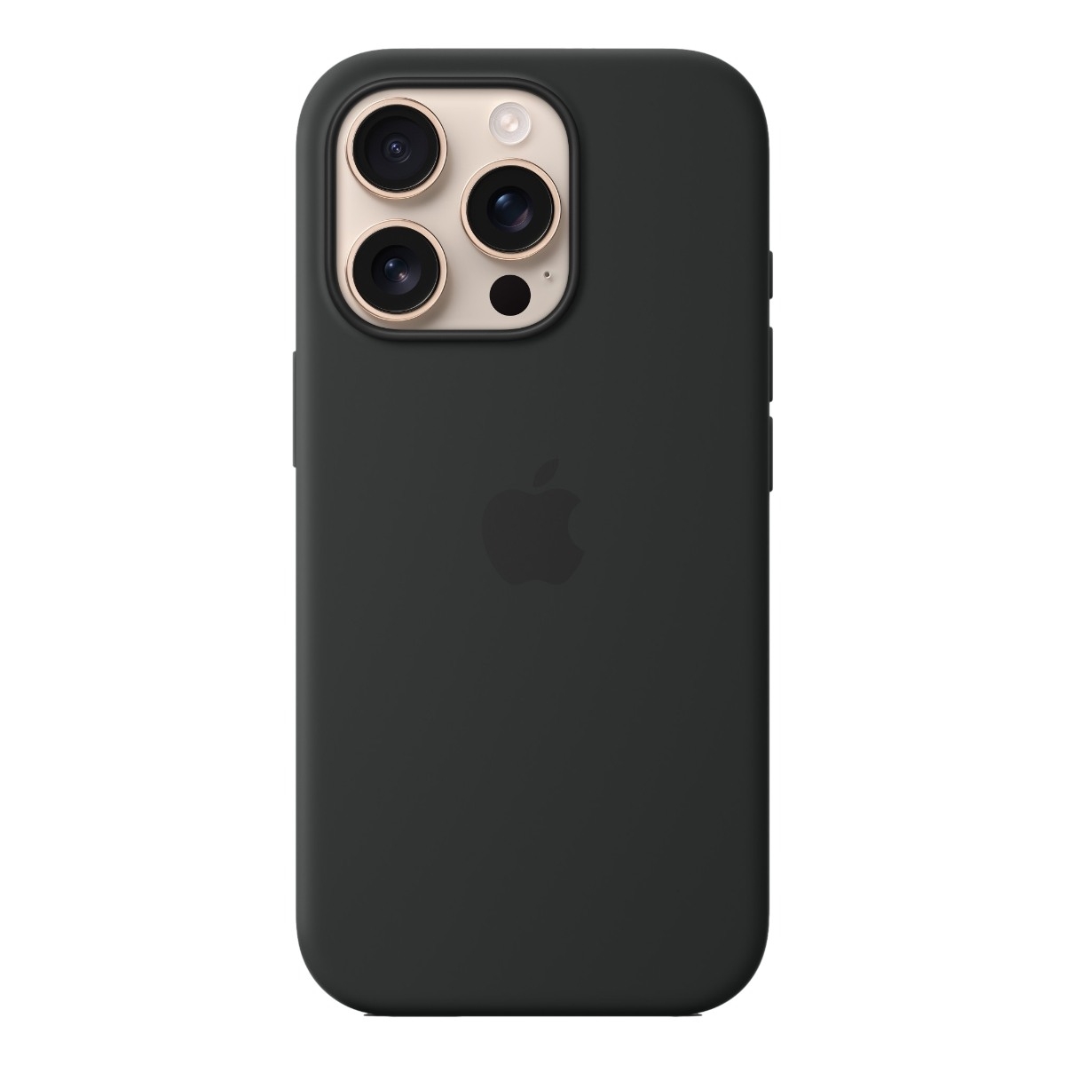 Apple iPhone 16 Pro silikone-etui MagSafe, sort billede 1