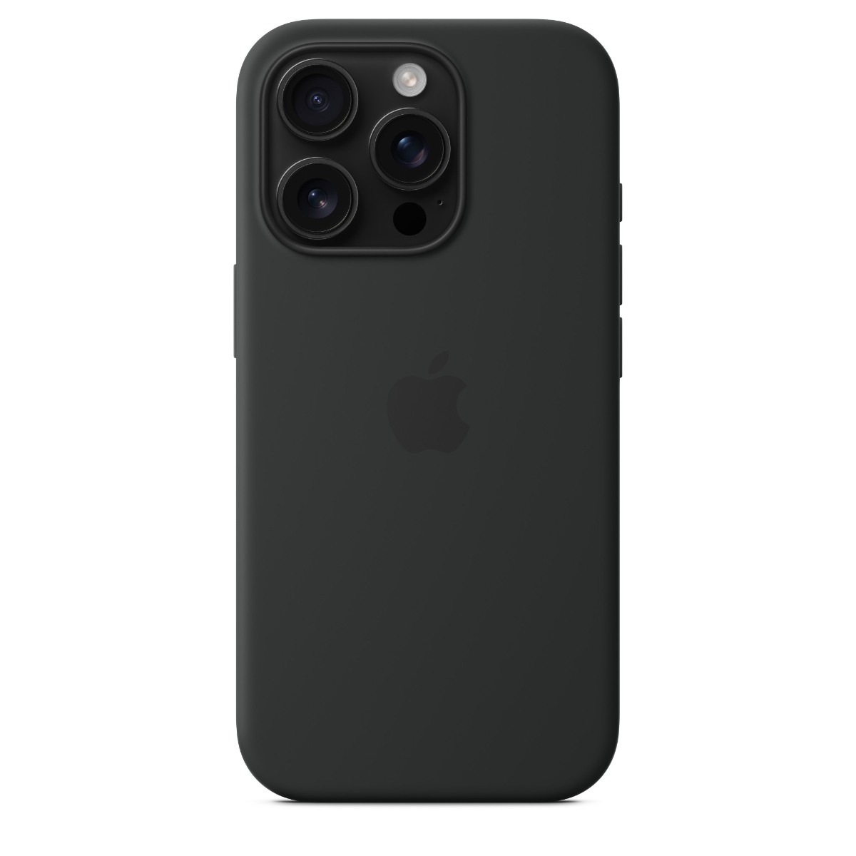 Apple iPhone 16 Pro silikone-etui MagSafe, sort billede 4