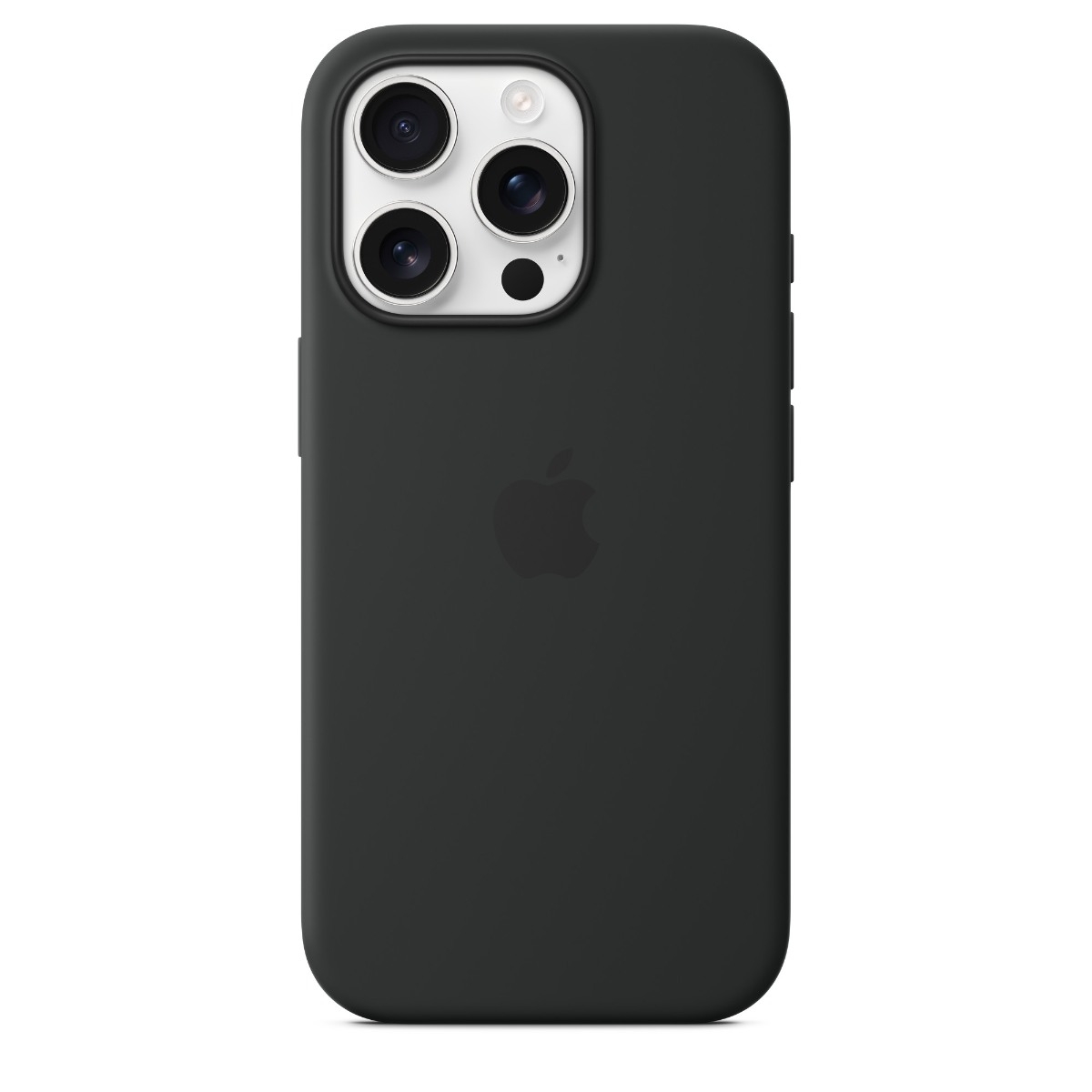 Apple iPhone 16 Pro silikone-etui MagSafe, sort billede 3