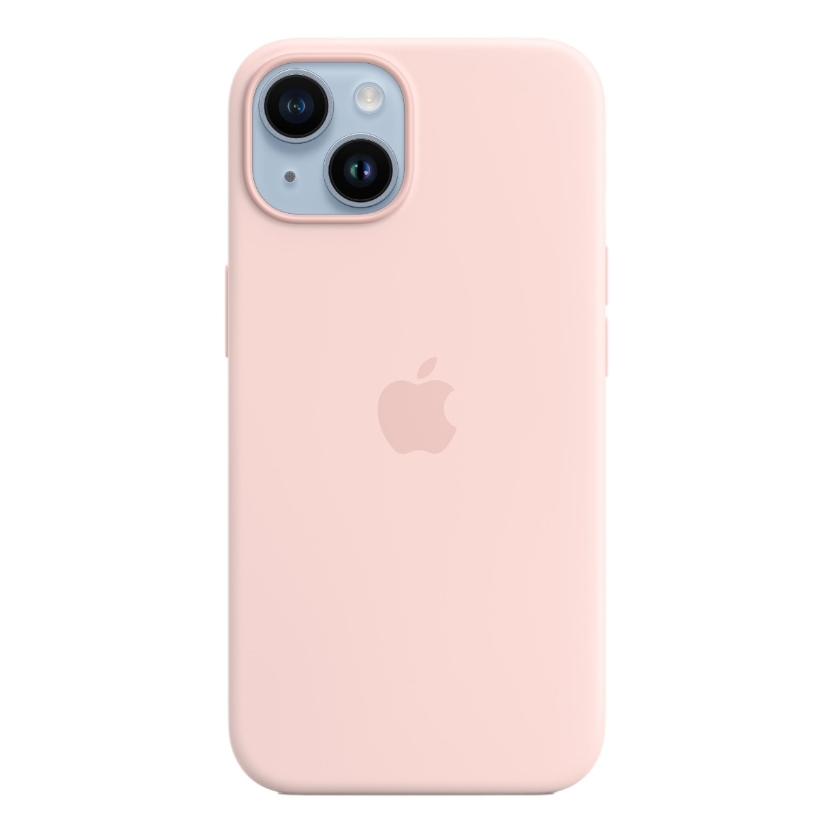 Apple iPhone 14 silikone-etui MagSafe Støvet, rosa billede 1