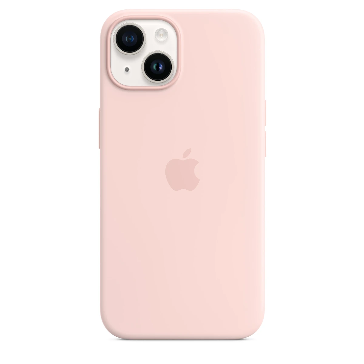 Apple iPhone 14 silikone-etui MagSafe Støvet, rosa billede 4