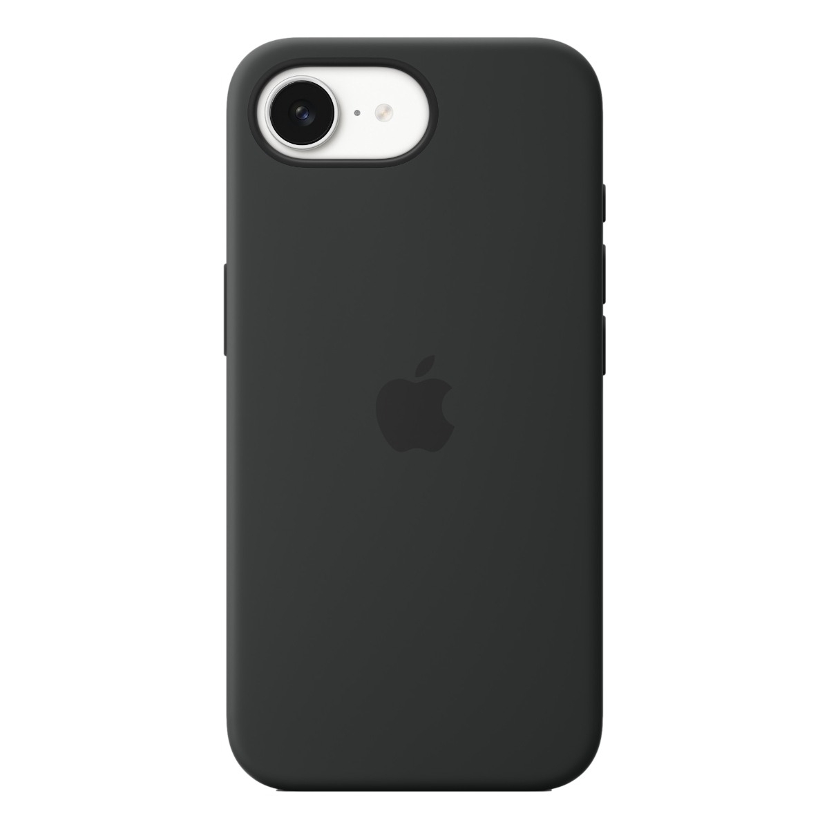 Apple iPhone 16e silikon-etui, sort billede 1