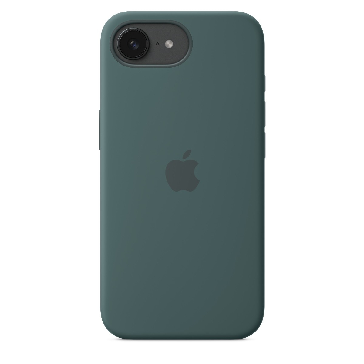 Apple iPhone 16e silikon-etui, grøn billede 2