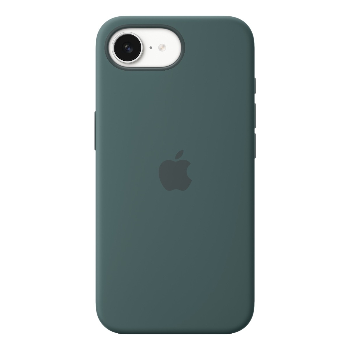 Apple iPhone 16e silikon-etui, grøn billede 1